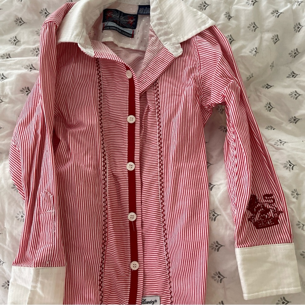 English factory. boys shirt, size 4
